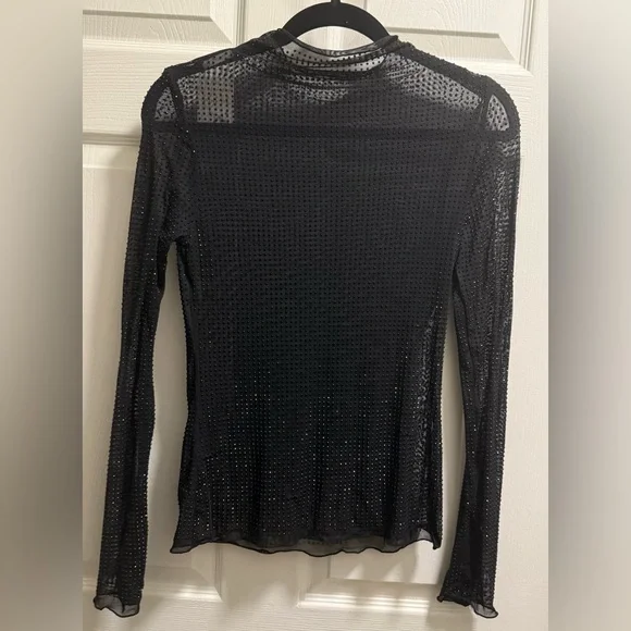 Free People - Embellished Dance All Night Long Sleeve Top - NWT - Size XS - Picture 5 of 9